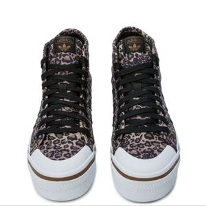 adidas Originals Leopard cheetah animal Print Platform Sneakers
